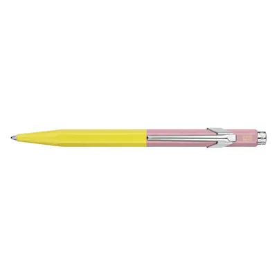 Kuličkové pero Caran D'ache 849 Paul Smith, chartreuse / rose