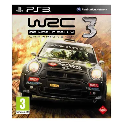 Hra na konzoli WRC 3: FIA World Rally Championship - PS3