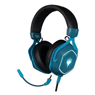 Herní sluchátka Konix Magic: The Gathering 7.1 Blue Gaming Headset