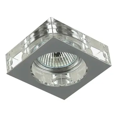 Bodové osvětlení Luxera 71008 - Podhledové svítidlo ELEGANT 1xGU10/50W/230V