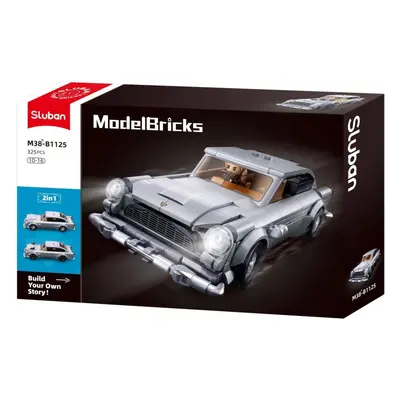 Stavebnice Sluban Model Bricks M38-B1125 Auto tajného agenta