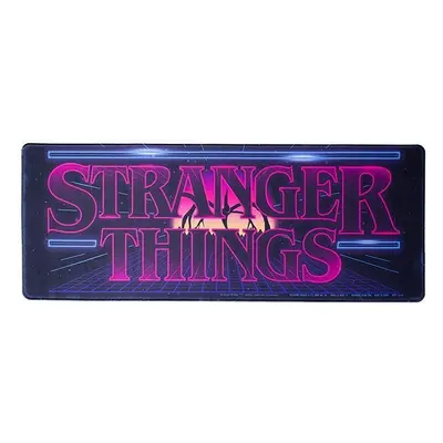 Podložka pod myš Stranger Things - Arcade Logo - herní podložka na stůl