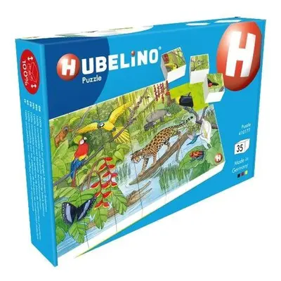 Puzzle Hubelino Puzzle Zvířata v deštném pralese