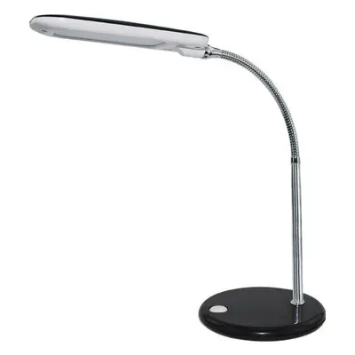 Stolní lampa LED stolní lampička s vypínačem BAZ 5W/230V/4000K/340Lm/120°/IP20, černá