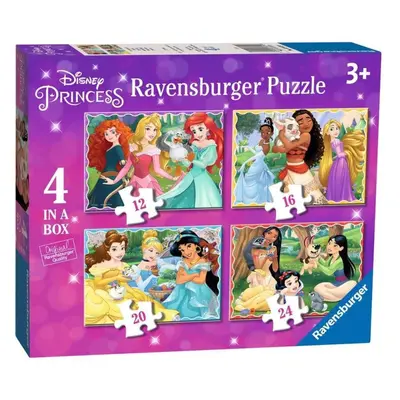 Puzzle Ravensburger 030798 Disney kouzelné princezny 4 v 1