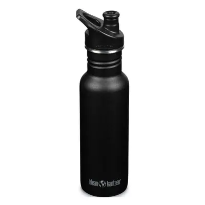 Láhev na pití Klean Kanteen Classic Narrow w/Sport Cap, black, 532 ml