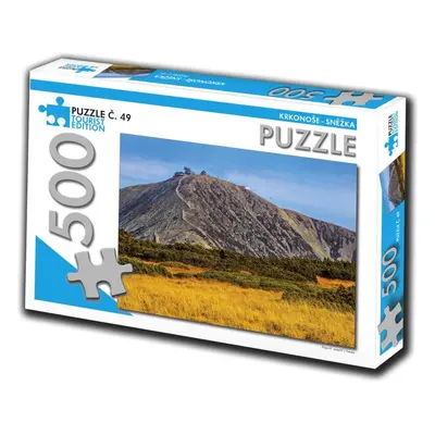 Puzzle Tourist edition Puzzle Krkonoše, Sněžka 500 dílků (č.49)