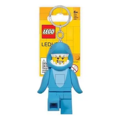 Svítící klíčenka LEGO Iconic Žralok svítící figurka