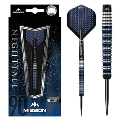 Šipky Šipky Mission steel Nightfall M3 25g, 90% wolfram