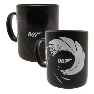 Proměňovací keramický hrnek James Bond 007: Gunbarrel, 315 ml