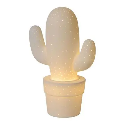 Stolní lampa Lucide 13513/01/31 - Stolní lampa CACTUS 1xE14/40W/230V bílá