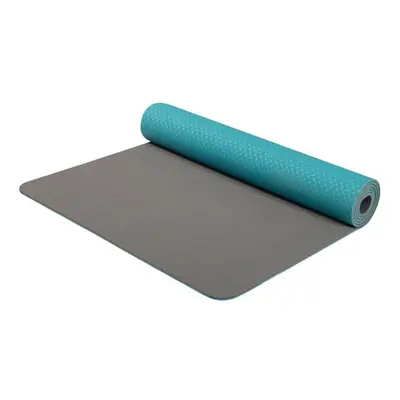 Jogamatka Yate Yogamatt TPE Double tyrkys/šedá