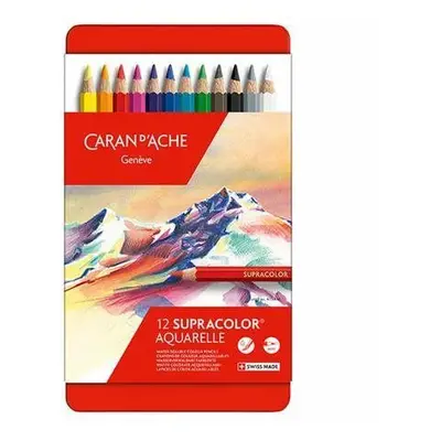 Pastelky Caran D'ache Supracolor Aquarelle 12 barev