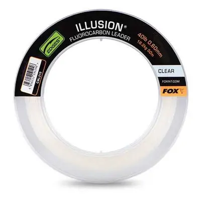 FOX Fluorocarbon Illusion Fluorocarbon Leader Clear 50m 0,60mm 40lb 18,2kg