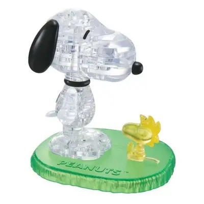 3D puzzle Hcm Kinzel 3D Crystal puzzle Snoopy a Woodstock 41 dílků