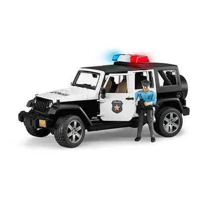 Auto Bruder 2526 Jeep Wrangler Policie s figurkou policisty