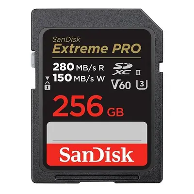 Paměťová karta SanDisk SDXC 256GB Extreme PRO