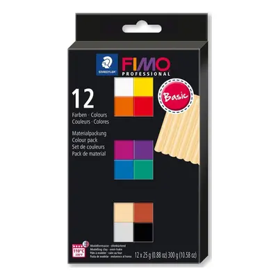 Modelovací hmota FIMO professional sada 12 barev 25 g BASIC