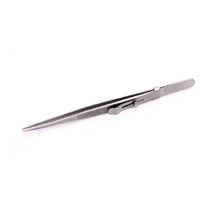 Příslušenství pro modeláře Fine serrated locking tweezers - 160mm 50821 - pinzeta pro uchycení