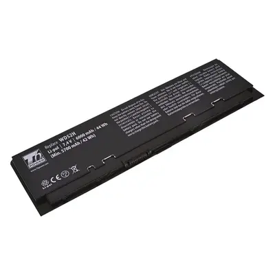 Baterie do notebooku T6 power Dell Latitude E7240, E7250, 6000mAh, 44Wh, 4cell