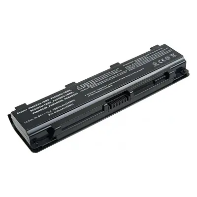 Baterie do notebooku T6 power Toshiba Satellite C850, L850 serie, 5200mAh, black