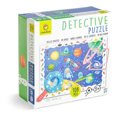 Puzzle Ludattica - Detektivní puzzle s lupou, Vesmír