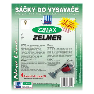 Sáčky do vysavače Sáčky do vysavače Z2 MAX - textilní - vůně Skořice