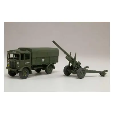 Plastikový model Classic Kit VINTAGE military A01314V - AEC Matador & 5.5" Gun