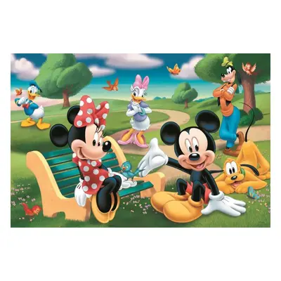 Puzzle Puzzle Mickey Mouse a přátelé MAXI 24 dílků