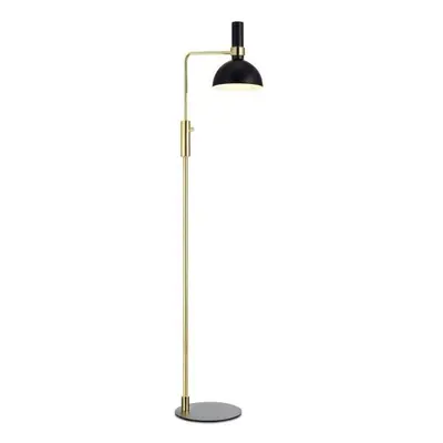 Stojací lampa Markslöjd 106972 - Stmívatelná stojací lampa LARRY 1xE27/60W/230V Černá/Zlatá