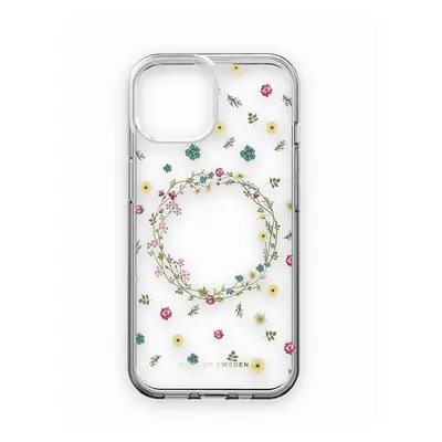 Kryt na mobil iDeal Of Sweden Clear Case Mid pro iPhone 15 Petite Floral