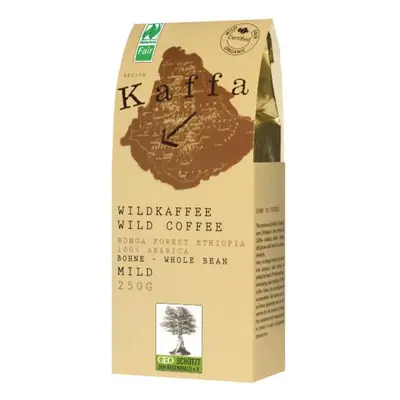 Káva DWP eG Zrnková káva Fairtrade - BIO Kaffa mild 250g 100% arabica