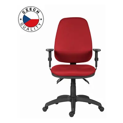 Powerton Kancelářské ergonomické křeslo Anna, Červené