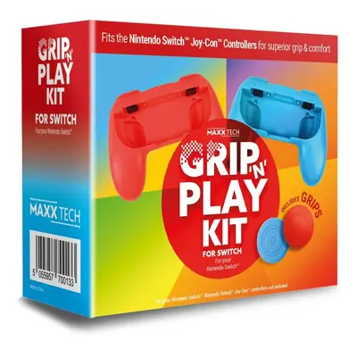 Příslušenství k ovladači Grip 'n' Play Controller Kit - sada příslušenství pro Nintendo Switch