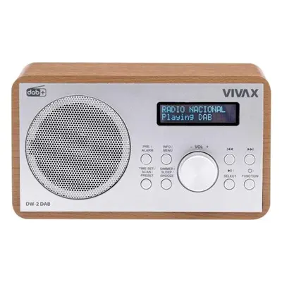 Rádio VIVAX DW-2 DAB Brown