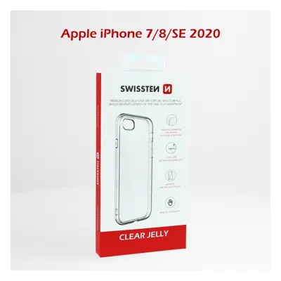 Kryt na mobil Swissten Clear Jelly pro Apple iPhone 7 /8 /SE 2020