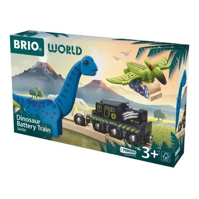 Vláček Brio 36096 Dinosauří vlak na baterie