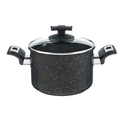 Hrnec KOLIMAX BLACK GRANITEC s poklicí, průměr 26cm, objem 6.5l