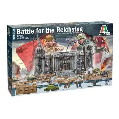 Plastikový model Model Kit diorama 6195 - Berlin 1945: Battle for the Reichstag