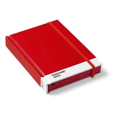 Zápisník PANTONE Notebook, vel. S, Red 2035