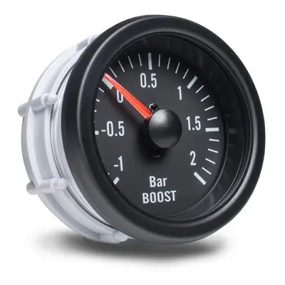 Přídavný budík do auta Auto Gauge - ukazatel tlaku turba, černý