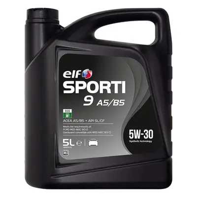 Motorový olej ELF SPORTI 9 A5/B5 5W30 5L