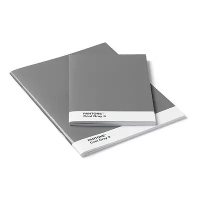 Zápisník PANTONE měkká vazba, Cool Gray 9 - sada 2 velikostí