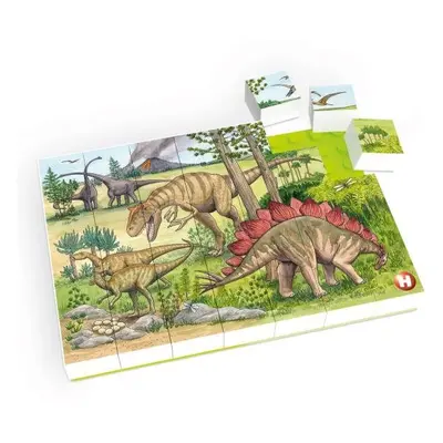 Puzzle HUBELINO Puzzle-Svět dinosaurů