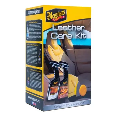 Sada autokosmetiky Meguiar's Heavy Duty Leather Care Kit