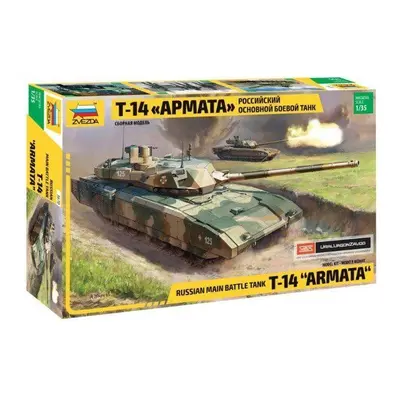 Plastikový model Model Kit tank 3670 - Russian Modern Tank T-14 "Armata"