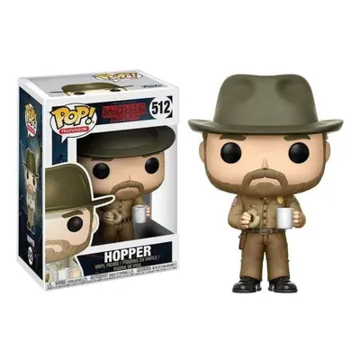 Funko POP TV: Stranger Things - Hopper w/ Donut (chase)