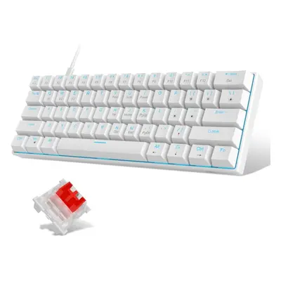 Herní klávesnice MageGee MK-STAR61-W Mechanical Keyboard - US