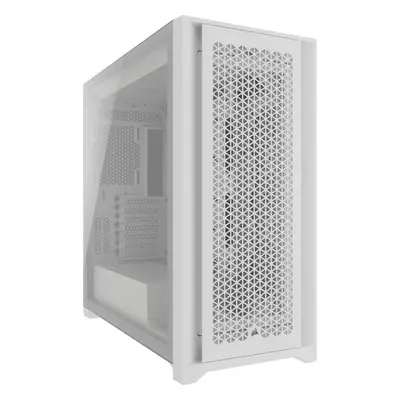 Počítačová skříň Corsair iCUE 5000D CORE AIRFLOW White