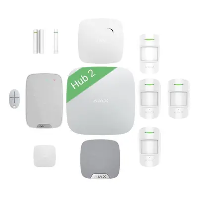 Alarm Ajax Set Můj dům, můj hrad white